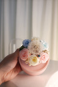 Cotton Candy Dandelion Terrace (Pink Base)