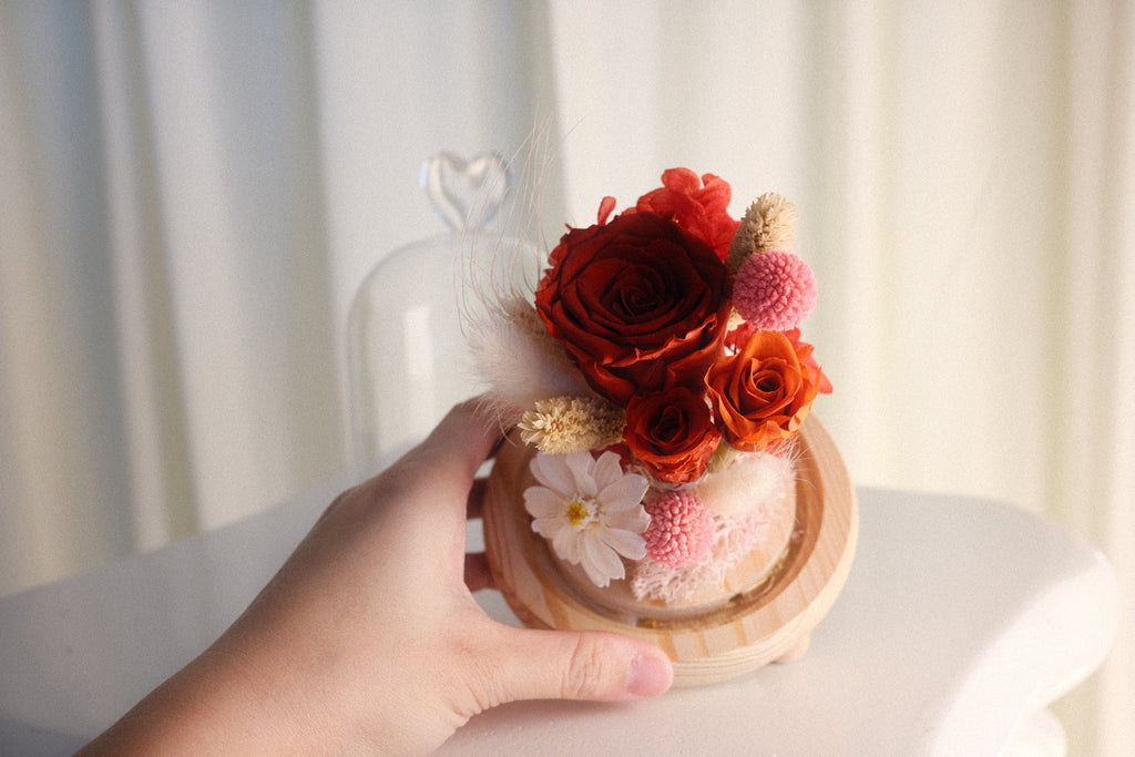 Autumn Warmth Mini Cloche Dome