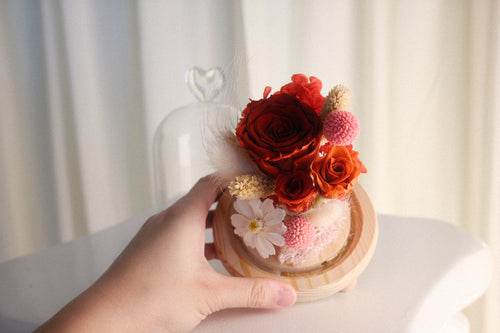 Autumn Warmth Mini Cloche Dome