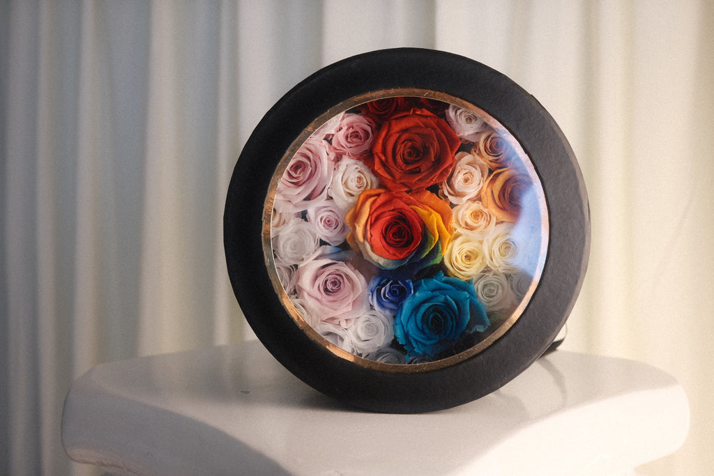 Prism Spectrum Premium Round Shadow Box