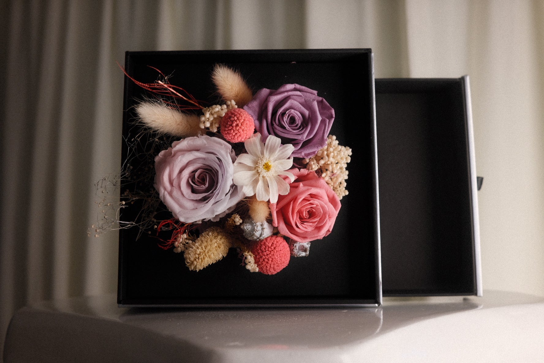 Lavender Dusk Square Gift Box