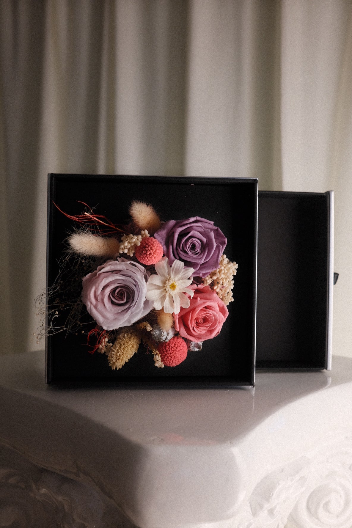 Lavender Dusk Square Gift Box